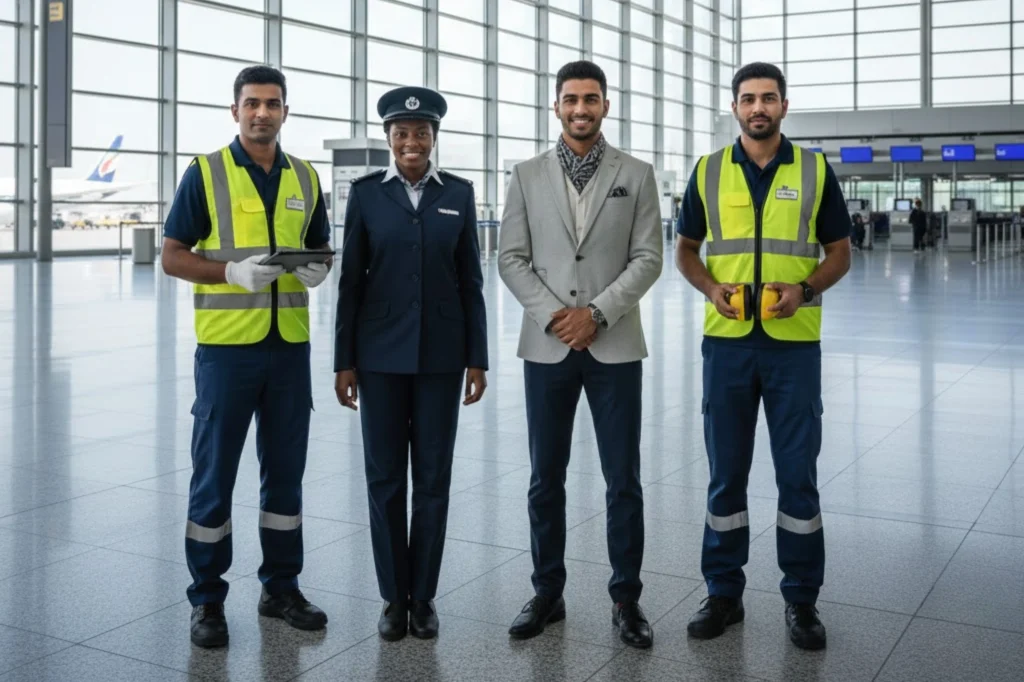 Tailored pilot shirts and blazers with epaulettes from expert Aviation Uniform Manufacturers Dubai.