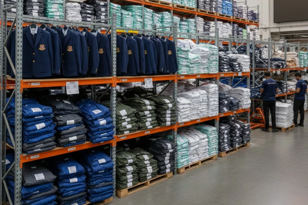 Tailored executive suits and formal shirts provided by a professional Uniform Supplier in Sharjah.