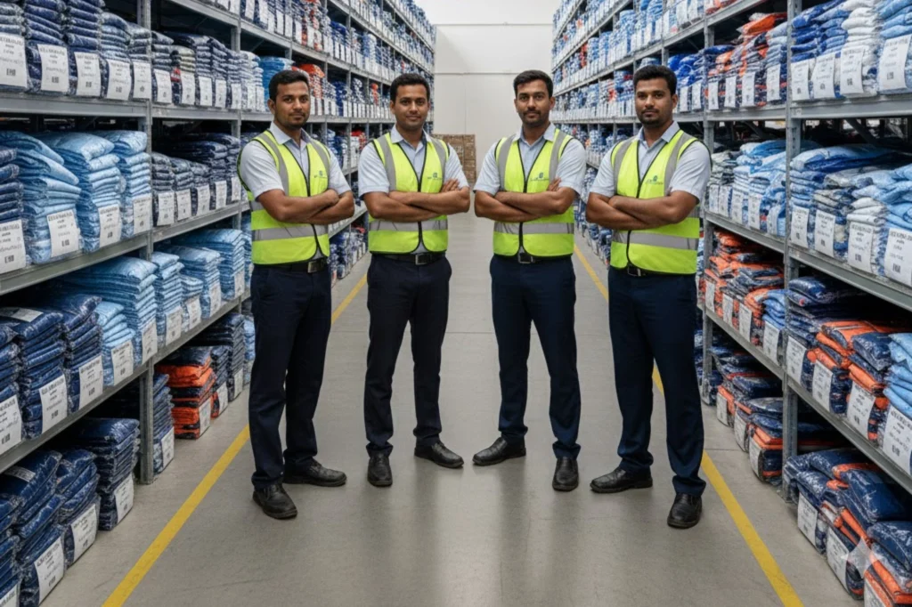 Executive business suits and office uniforms delivered by a professional Uniform Supplier UAE.